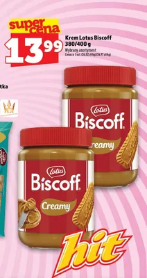 Krem do smarowania Lotus Biscoff Crunchy promocja w TOPAZ