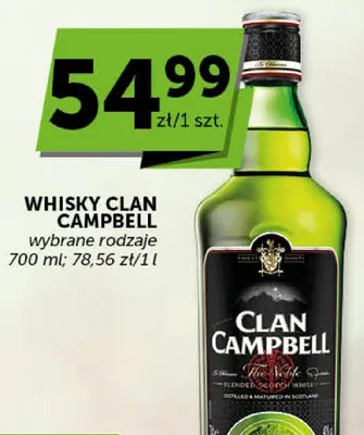 Whisky wybrane rodzaje promocja w ABC