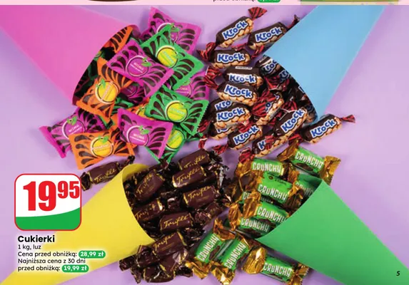 Cukierki promocja w Dino