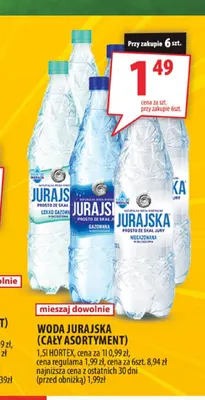 Woda Jurajska promocja w Arhelan