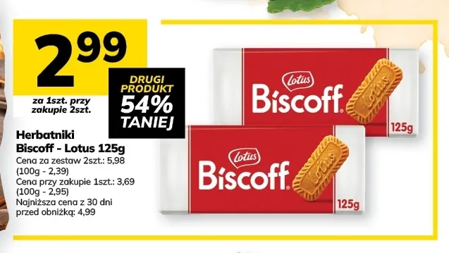 Herbatniki Biscoff Lotus promocja w Hitpol
