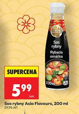 Sos rybny Asia Flavours promocja w Biedronka
