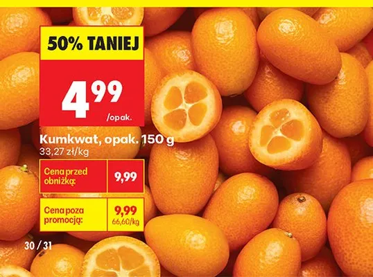 Kumkwat promocja w Biedronka