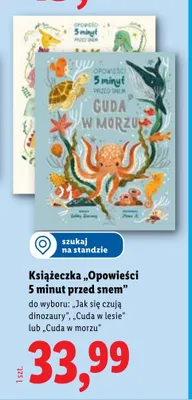 Książeczka Opowieści 5 minut przed snem promocja w Lidl