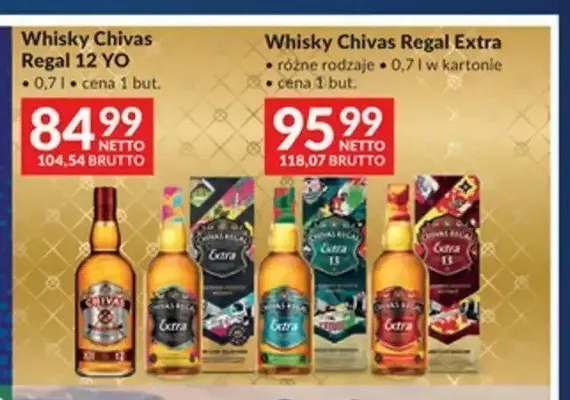 Whisky Chivas Regal Extra 13 YO Rye Cask promocja w Makro