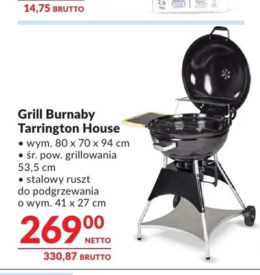 Grill Burnaby Tarrington House promocja w Makro
