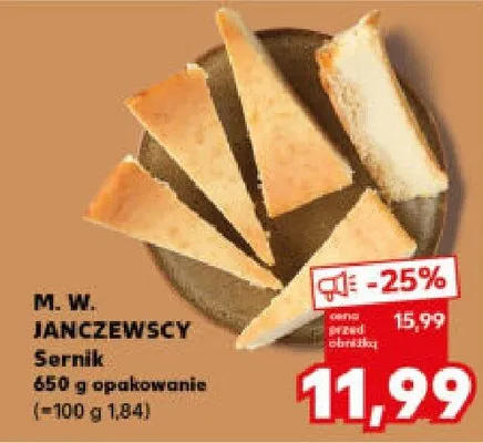 Sernik promocja w Kaufland