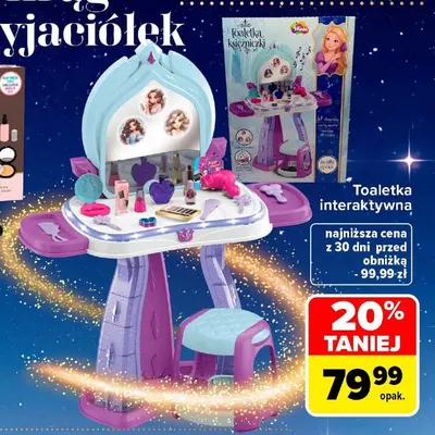 Toaletka interaktywna 4Kids promocja w Carrefour