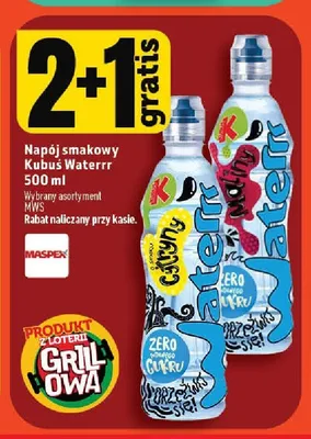 Napój smakowy Kubuś Waterrr promocja w TOPAZ