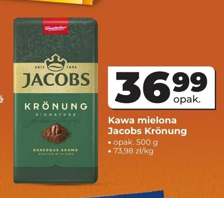 Kawa mielona Jacobs Krönung promocja w Odido