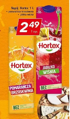 Napój jabłko-wiśnia Hortex promocja w LEWIATAN