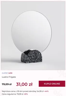 Lustro Frigate home&you promocja w home&you