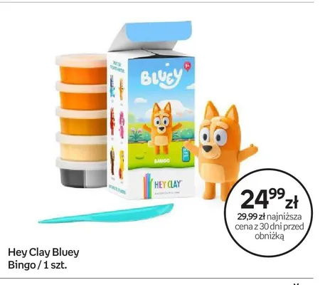 Zabawka Hey Clay Bluey Bingo promocja w Empik