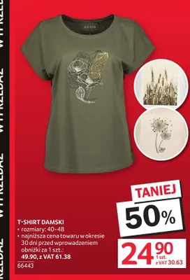 T-shirt damski Blue Seven promocja w Selgros