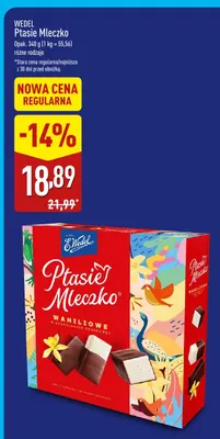 Ptasie Mleczko E.Wedel promocja w Aldi