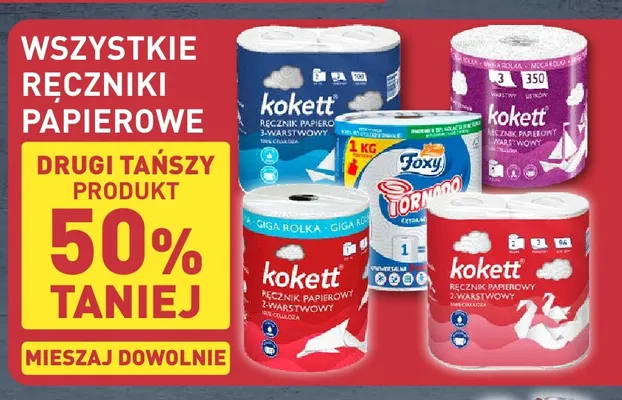 Ręczniki papierowe promocja w Aldi