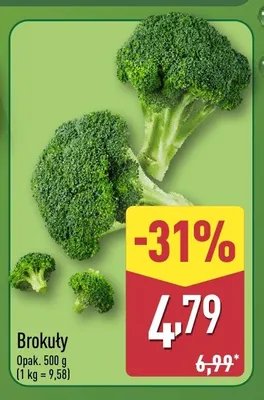 Brokuły promocja w Aldi