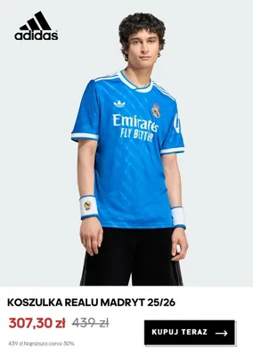 Koszulka Realu Madryt 25/26 Adidas promocja w Adidas
