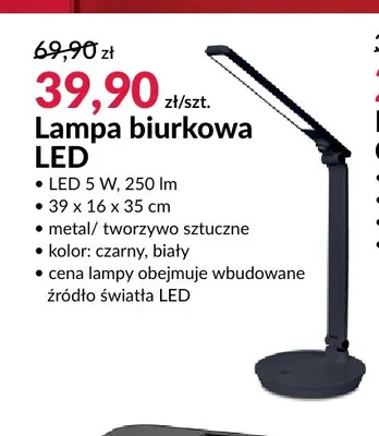Lampa biurkowa LED promocja w Salony Agata