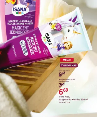 Odżywka do włosów Isana Kids promocja w Rossmann