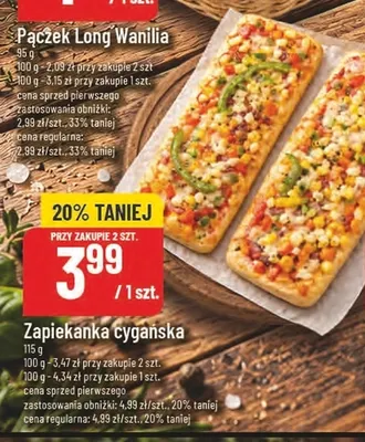 Zapiekanka cygańska promocja w POLOmarket