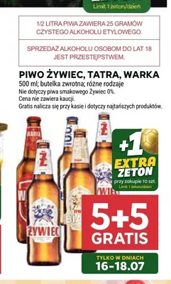 Piwo Żywiec promocja w Stokrotka