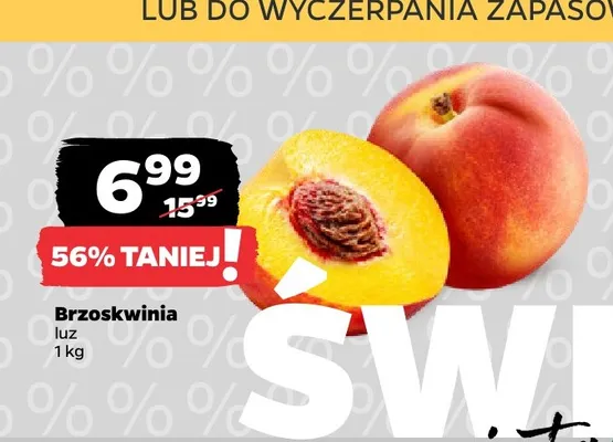 Brzoskwinia luz promocja w Netto