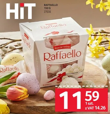 Praliny Raffaello 150g promocja w Selgros