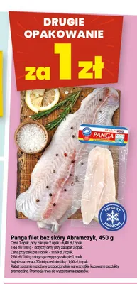 Panga filet bez skóry Abramczyk promocja w Twój Market