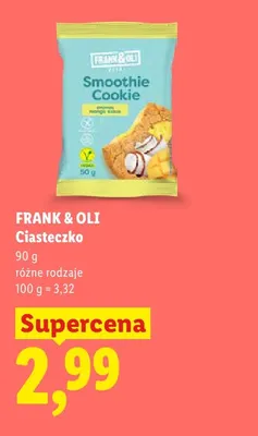 Ciasteczko Frank & Oli promocja w Lidl