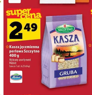 Kasza jęczmienna perłowa Szczytno promocja w TOPAZ