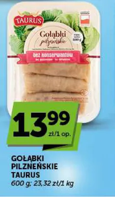 Gołąbki pilzneńskie Taurus promocja w Euro Sklep
