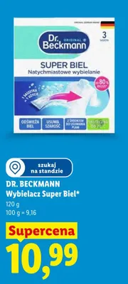 Wybielacz Super Biel DR. BECKMANN promocja w Lidl