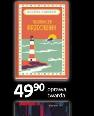 Książka Tajemniczy przeciwnik Agatha Christie oprawa twarda promocja w Empik