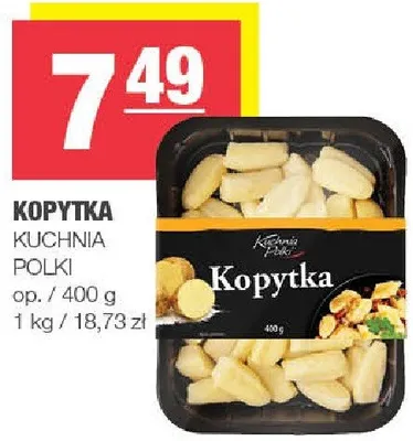 Kopytka promocja w SPAR