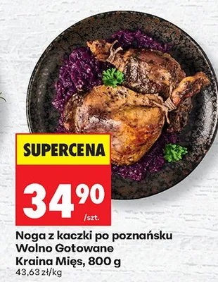 Noga z kaczki po poznańsku promocja w Biedronka