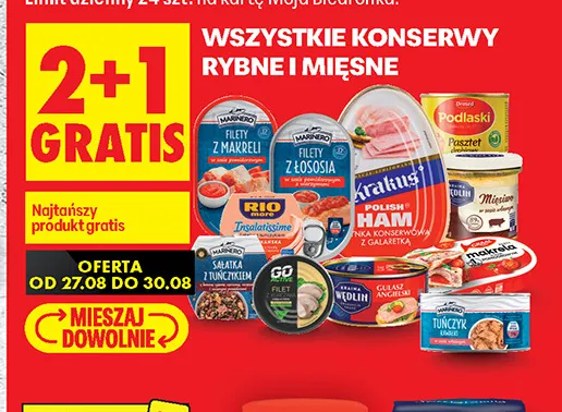 Mięsiwo w sosie własnym Kraina Wędlin promocja w Biedronka