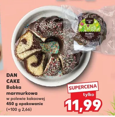 Babka marmurkowa w polewie kakaowej promocja w Kaufland