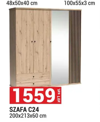 Szafa Cali C24 promocja w Merkury Market