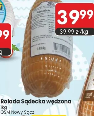 Rolada Sądecka wędzona promocja w Market Point