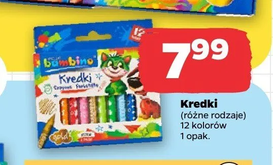 Kredki Bambino promocja w Netto