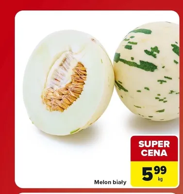 Melon biały promocja w Carrefour Market