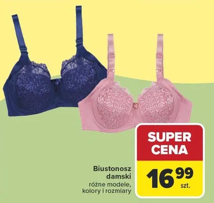 Biustonosz damski promocja w Carrefour