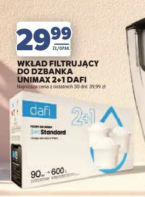 Wkład filtrujący do dzbanka DAFI Unimax 3-pak promocja w Stokrotka