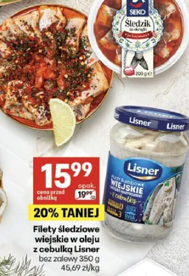 Śledź na okrągło promocja w Delikatesy Centrum