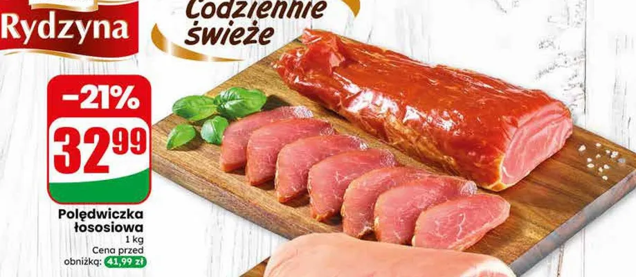 Polędwiczka łososiowa Agro Rydzyna promocja w Dino