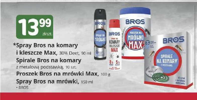 Spray Bros na komary i kleszcze Max promocja w Marketvita
