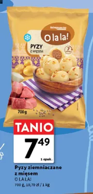 Pyzy ziemniaczane z mięsem O La La! promocja w Intermarche