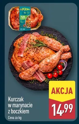 Kurczak w marynacie z boczkiem promocja w Aldi