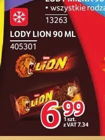 Lody Lion White 90 ml promocja w Selgros
